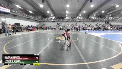 60 lbs Cons. Round 2 - Jaxson Dilbeck, Nevada Tiger Pit Wrestling Club-AAA vs Hawkins Singer, Rogue Warrior Wrestling-AAA