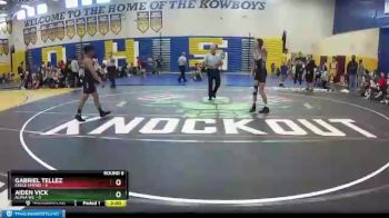 113 lbs Round 6 (8 Team) - Gabriel Tellez, Eagle Empire vs Aiden Vick, Alpha WC