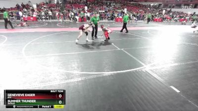 125 lbs Semifinal - Genevieve Eager, BYA vs Summer Thunder, Antigo