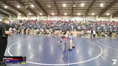 126 lbs Cons. Semi - Tyden Schultz, NV vs A.j. Lopez, AZ