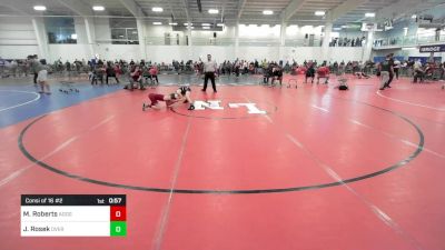 77 lbs Consi Of 16 #2 - Mason Roberts, Agogee WC vs Jack Rosek, Overcomer Training Center