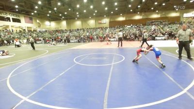 46 lbs Quarterfinal - Xavier Almaguer, Victory Wrestling vs Hunter Koester, Durham Elite