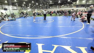 113 lbs Finals (2 Team) - Alton-Jacob Chavez, GREAT NECK WC - GOLD vs Joseph Shook, NORTH CAROLINA WRESTLING FACTORY