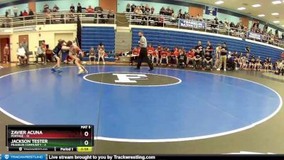 90 lbs Round 1 (4 Team) - Jackson Tester, Franklin Community vs Zavier Acuna, Portage