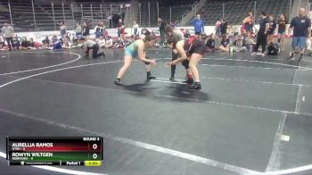 W 164 lbs Round 3 (4 Team) - Aurellia Ramos, Utah vs Rowyn Wiltgen, Nebraska
