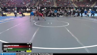 5A 98 lbs Quarterfinal - Greyson Peterson, Madison vs Ilan Shank, Nampa