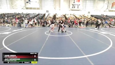 99 lbs Champ. Round 2 - Jamie Green, Eden Wrestling Club vs Jace Weinerman, GPS Wrestling Club