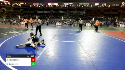 60 lbs Quarterfinal - Ari Ramadani, F.l.o.w. vs Cameron Ganiel, Upper Township