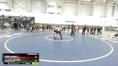 Quarterfinal - Chris Howatt, Pioneer Youth Wrestling vs Hunter Winters, Club Not Listed