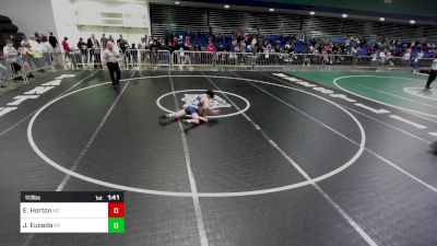 113 lbs Consi Of 64 #2 - Eli Horton, NC vs Jason Euceda, NY