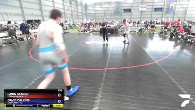 220 lbs Placement Matches (16 Team) - Gavyn Rhoden, Team Nebraska vs Asa Goff, California