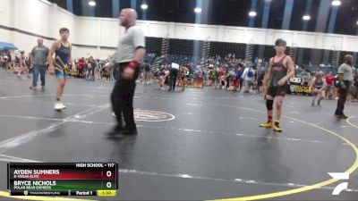 117 lbs Cons. Round 2 - Bryce Nichols, Polar Bear Express vs Ayden Sumners, K-Vegas Elite