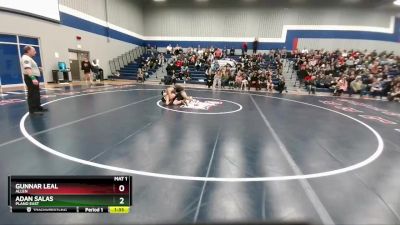 106 lbs Quarterfinal - Adan Salas, Plano East vs Gunnar Leal, Allen