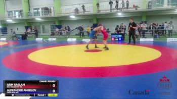 60kg Champ. Round 1 - Asim Saglam, Nile Academy WC vs Alexander Angelov, Capilano WC