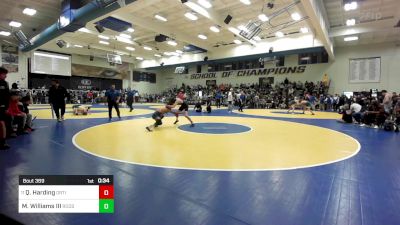 141 lbs Consi Of 16 #1 - Quentin Harding, Orting (WA) vs Michael Williams III, Roosevelt-Eastvale