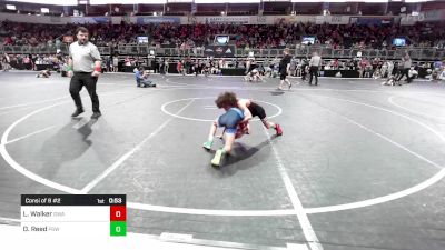 66 lbs Consi Of 8 #2 - Landon Walker, The Glasgow Wrestling Academy vs Oakley Reed, Proving Grounds Wrestling