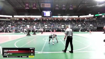 100 lbs Cons. Semi - Zayd Muhammad, CPWA vs Dylan Ilc, LCWC3