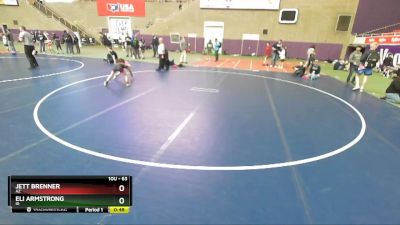 63 lbs Semifinal - Jett Brenner, AZ vs Eli Armstrong, ID