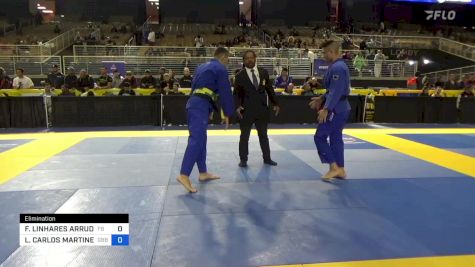 FELIPE LINHARES ARRUDA vs LUIS CARLOS MARTINEZ 2024 Pan Jiu Jitsu IBJJF Championship