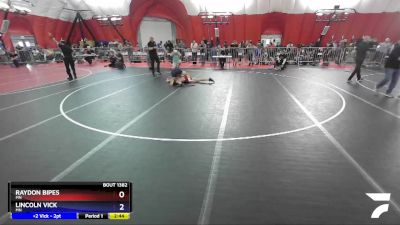 145 lbs Cons. Round 4 - Raydon Bipes, MN vs Lincoln Vick, MN