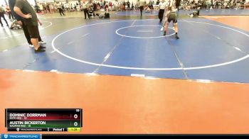 105 lbs Rd# 6- 9:00am Saturday Final Pool - Dominic Dorrman, M2TC Red vs Austin Bickerton, Nauman Red