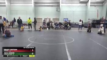 72 lbs Finals (2 Team) - Brady Watson, Kraken vs Nick Hoskin, American MMA