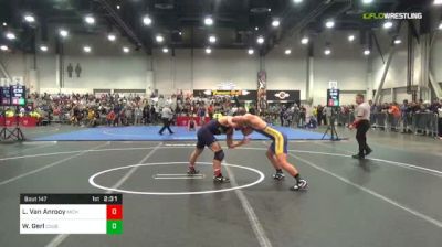 157 lbs Rd Of 32 - Layne Van Anrooy, Michigan vs Wyatt Gerl, Cal State Bakersfield