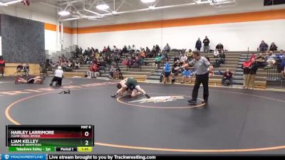 JV Boys-9 lbs Round 3 - Harley Larrimore, Clear Creek-Amana vs Liam Kelley, Dubuque Hempstead