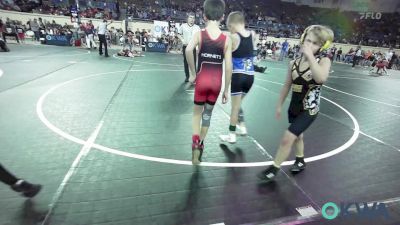 67 lbs Quarterfinal - Jaxon Cope, Hilldale Youth Wrestling Club vs Parker Williams, Little Axe Takedown Club