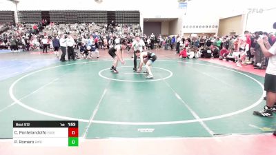 165-A lbs Round Of 16 - Cooper Pontelandolfo, Edge Wrestling vs Pedro Romero, Brentwood