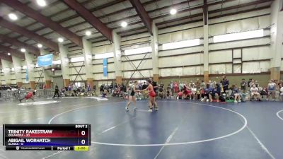 125 lbs Round 1 (4 Team) - Trinity Rakestraw, Oklahoma vs Abigail Worhatch, Alaska