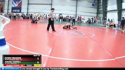 100 lbs Rd# 8- 12:30pm Saturday Final Pool - Mavrik Harrell, VA Team Predator vs Ayven Virasone, NCWAY National Team