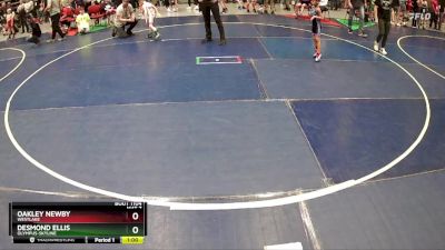 48 lbs Quarterfinal - Oakley Newby, WESTLAKE vs Desmond Ellis, Olympus-Skyline