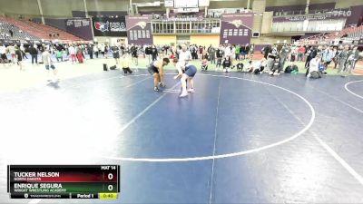 190 lbs Cons. Round 4 - Tucker Nelson, North Dakota vs Enrique Segura, Wright Wrestling Academy