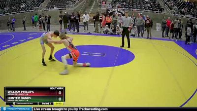 92 lbs Cons. Semi - Hunter Danks, Deschutes Mat Club vs William Phillips, Deschutes Mat Club