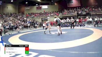 1A 165 lbs 1st Place Match - Monty Morrison, Piute vs Cael Houston, Panguitch