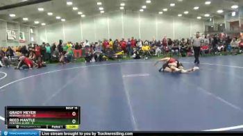 115 lbs Round 5 (6 Team) - Grady Meyer, Nebraska Silver vs Reed Mantle, Montana Silver