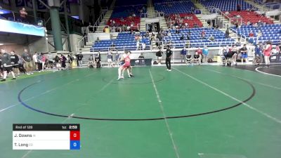 138 lbs Rnd Of 128 - J.d. Downs, Iowa vs Travis Long, Colorado