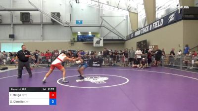 74 kg Round Of 128 - Felix Belga, PRTC vs Gabriel Dinette, Stanford - California RTC