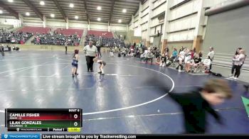 60 lbs Round 2 (6 Team) - Camille Fisher, Idaho vs Lilah Gonzales, Colorado