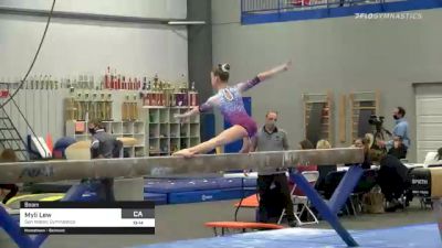 Myli Lew - Beam, San Mateo Gymnastics - 2021 American Classic and Hopes Classic