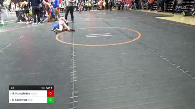 63 lbs Rd 7 - Consi-semis - Hudsyn Humphries, McGuffey vs BlakeLyn Eastman, Union City