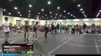 106 lbs Round 6 (8 Team) - Roberto Rodriguez, Southside Mafia vs Isaac Santos, East Coast Xtreme