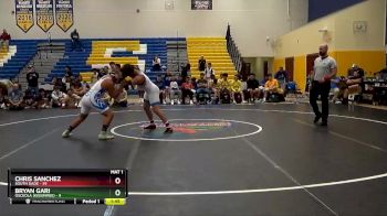 182 lbs Finals (8 Team) - Chris Sanchez, South Dade vs Bryan Gari, Osceola (Kissimmee)