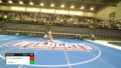 Quarterfinal - Noah Bull, Layton vs Jamyne Xoumphonphackdy, Westlake