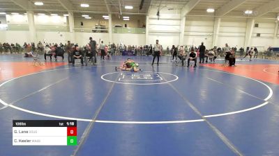 106 lbs Round Of 16 - Gavin Lane, Doughboys WC vs Cooper Keeler, Massabesic