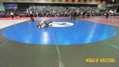 61 lbs Consolation - Johnathan Bandy, San Clemente Youth Wrestling vs Cree Garza, Triumph Wrestling Club