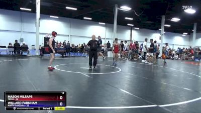 106 lbs Round 5 (6 Team) - Mason Milsaps, Texas vs Willard Farnham, North Carolina