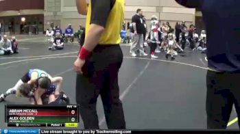 65 lbs Round 2 (3 Team) - Alex Golden, Michigan Mutts vs ABRAM MCCALL, Elite Athletic Club