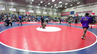 122 lbs Consi Of 8 #2 - Alexander Marquez, Foothill vs Cannen Quintana, Dinuba